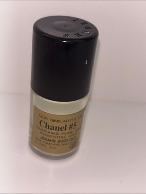 CHANEL inspired Body Oil- Black & Gold